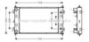 DODGE 5500517901 Radiator, engine cooling